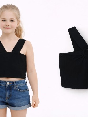 Παιδική Μπλούζα Για Κορίτσι 10-14 Χρονών Μαύρο