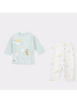 Σετ Νεογέννητο 2Τμχ Για Αγόρι  0-3 Μηνών Πράσινο