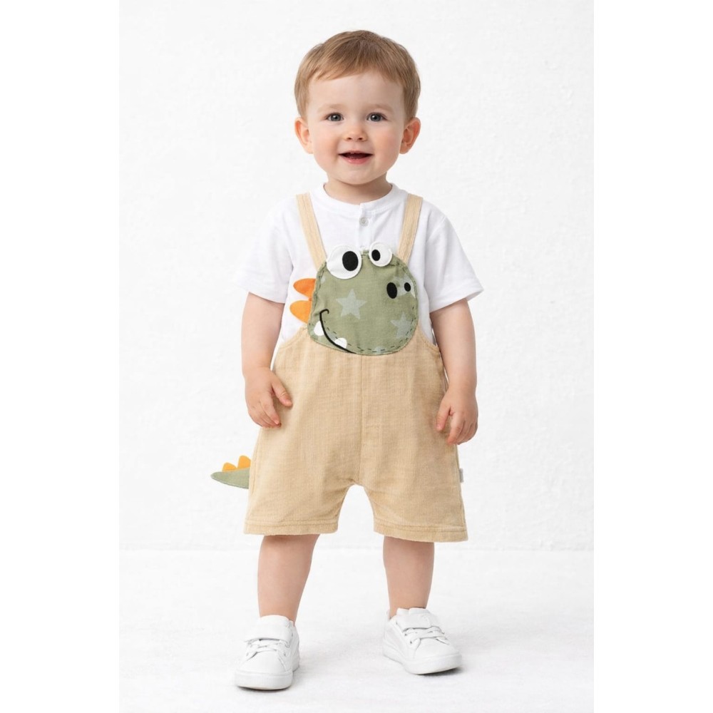 Βρεφικό Σετ Για Αγόρι 6-24 Μηνών Καφέ