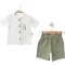 Βρεφικό Σετ Για Αγόρι 9-18 Μηνών Πράσινο 