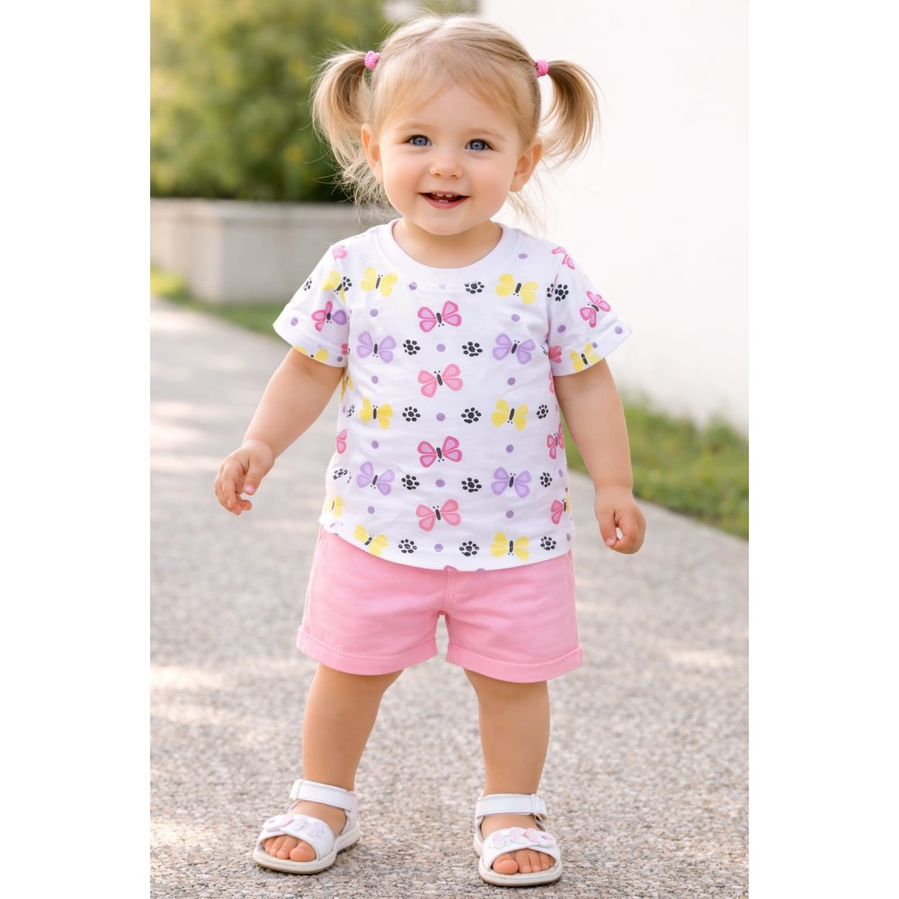 Βρεφικό Σετ Για Κορίτσι 6-24 Μηνών Σομον