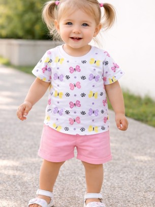 Βρεφικό Σετ Για Κορίτσι 6-24 Μηνών Σομον