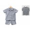 Βρεφικό Σετ Για Αγόρι 6-24 Μηνών Γκρί
