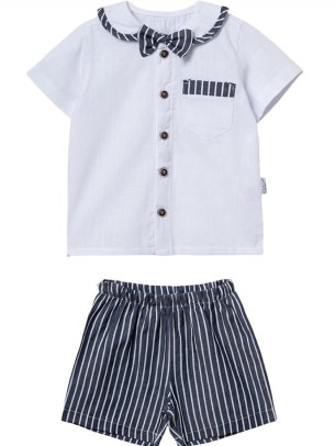 Βρεφικό Σετ Για Αγόρι 6-24 Μηνών Λευκό