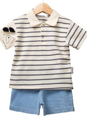 Βρεφικό Σετ Για Αγόρι 6-24 Μηνών Εκρού