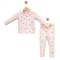 Βρεφική Σετ Πιτζάμα Για Κορίτσι 6-24 Μηνών Πούδρα