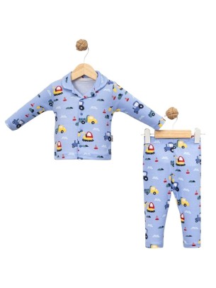 Βρεφική Σετ Πιτζάμα Για Αγόρι 6-12 Μηνών Μπλε