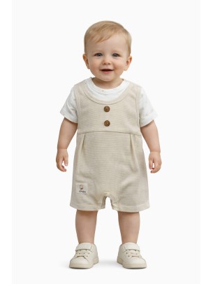 Βρεφικό Φορμάκι Για Αγόρι 0-9 Μηνών Εκρου