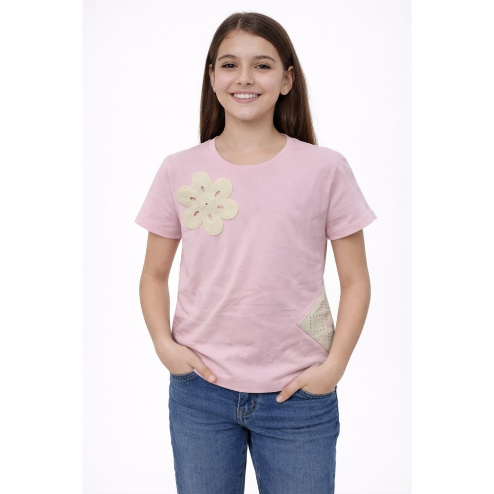 Παιδική Μπλούζα Για Κορίτσι 9-12 Χρονών Ροζ