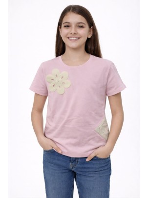 Παιδική Μπλούζα Για Κορίτσι 9-12 Χρονών Ροζ