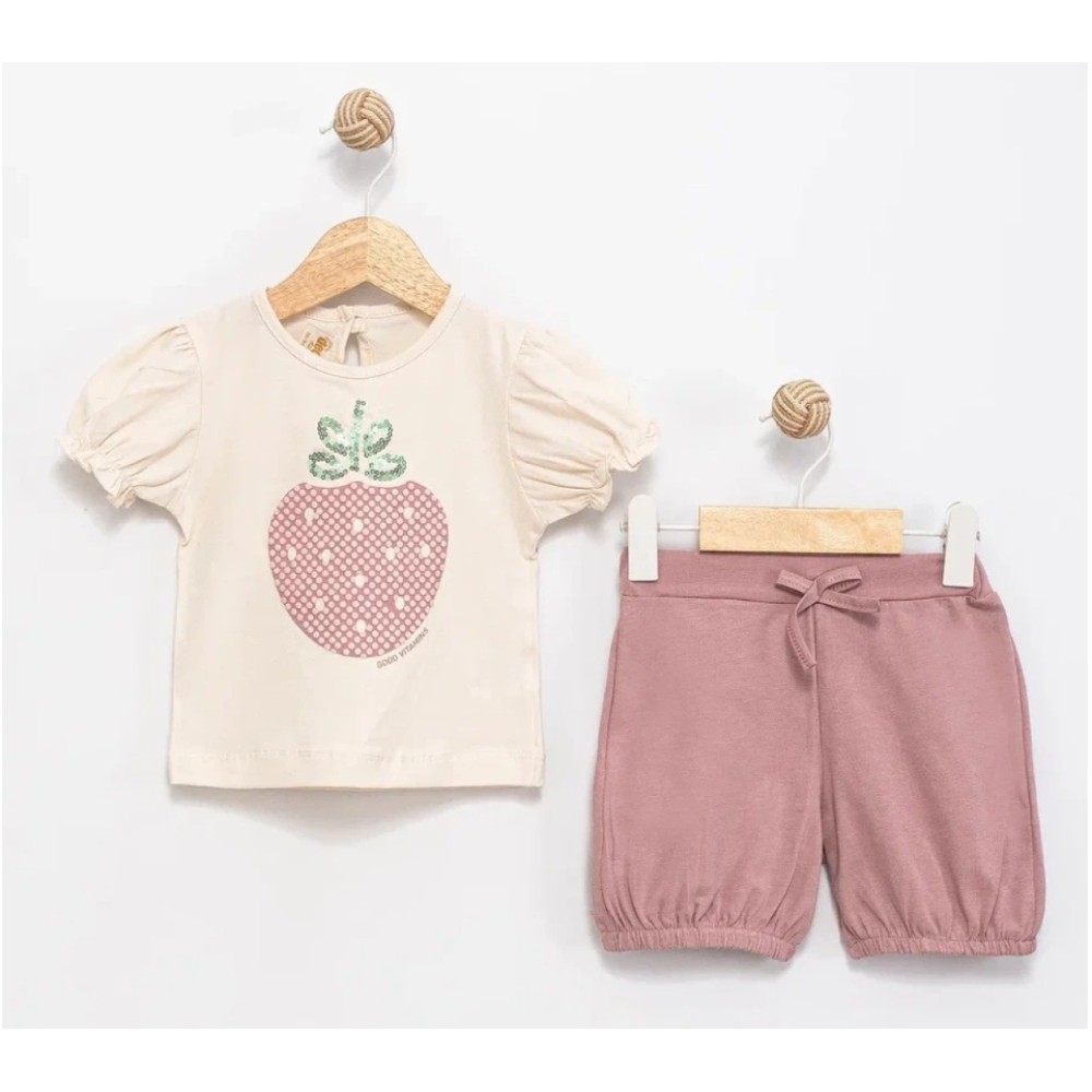 Βρεφικό Σετ Για Κορίτσι 9-36 Μηνών Μωβ