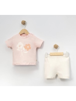 Βρεφικό Σετ Για Κορίτσι 6-24 Μηνών Πούδρα