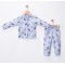 Βρεφική  Σετ Πιτζάμα Για  Αγόρι 3-12 Μηνών Μπλε