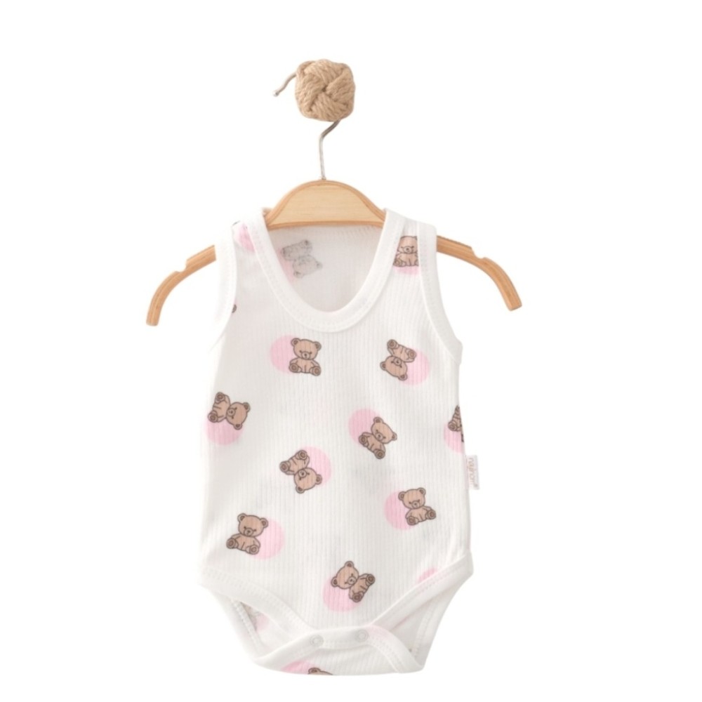 Βρεφικό Κορμάκι12-36 Μηνών Λευκό