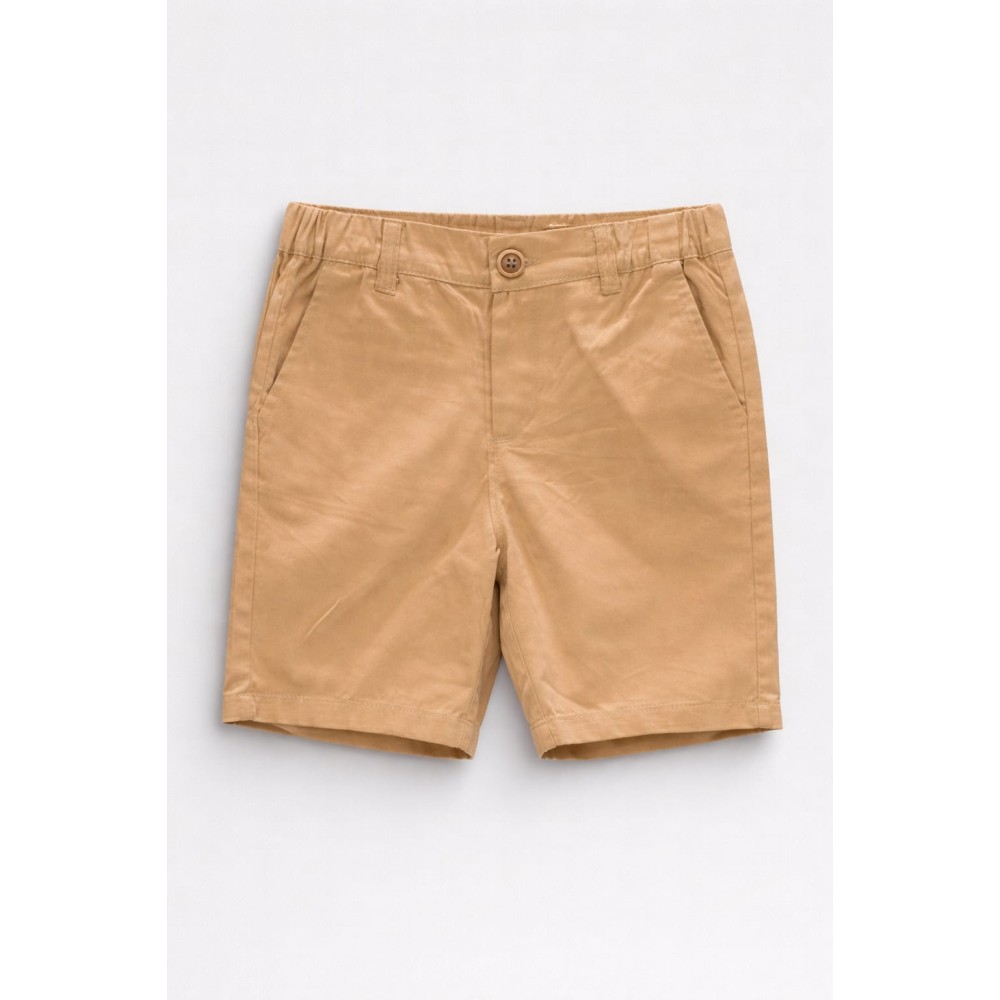 Παιδικό Σορτς Παντελόνι Για Αγόρι 3-8 Χρονών Καφέ