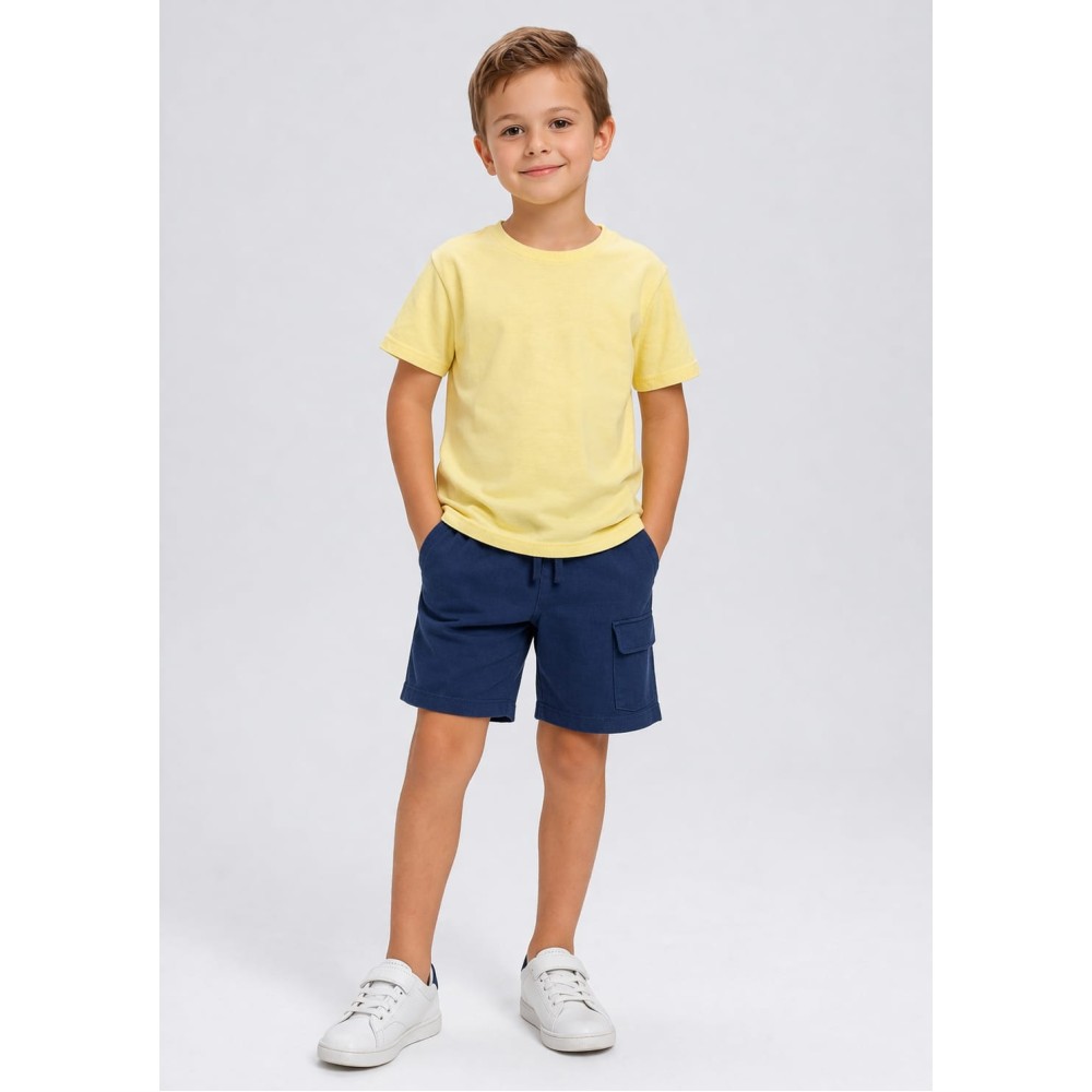 Παιδική Μπλούζα Για Αγόρι 3-8 Χρονών Κίτρινο