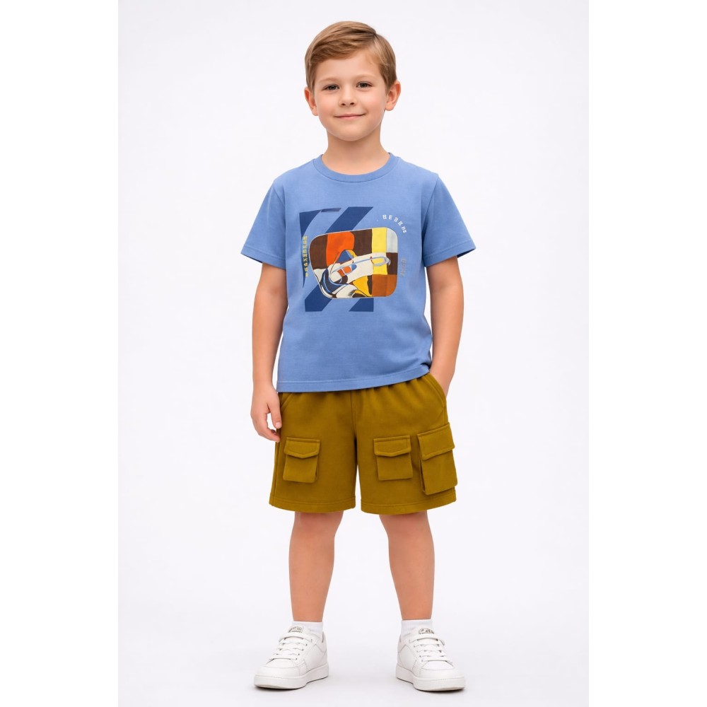 Παιδικό Σετ Για Αγόρι 3-8 Χρονών Μπλε