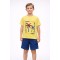 Παιδική Μπλούζα Για Αγόρι 6-10 Χρονών Κίτρινο 