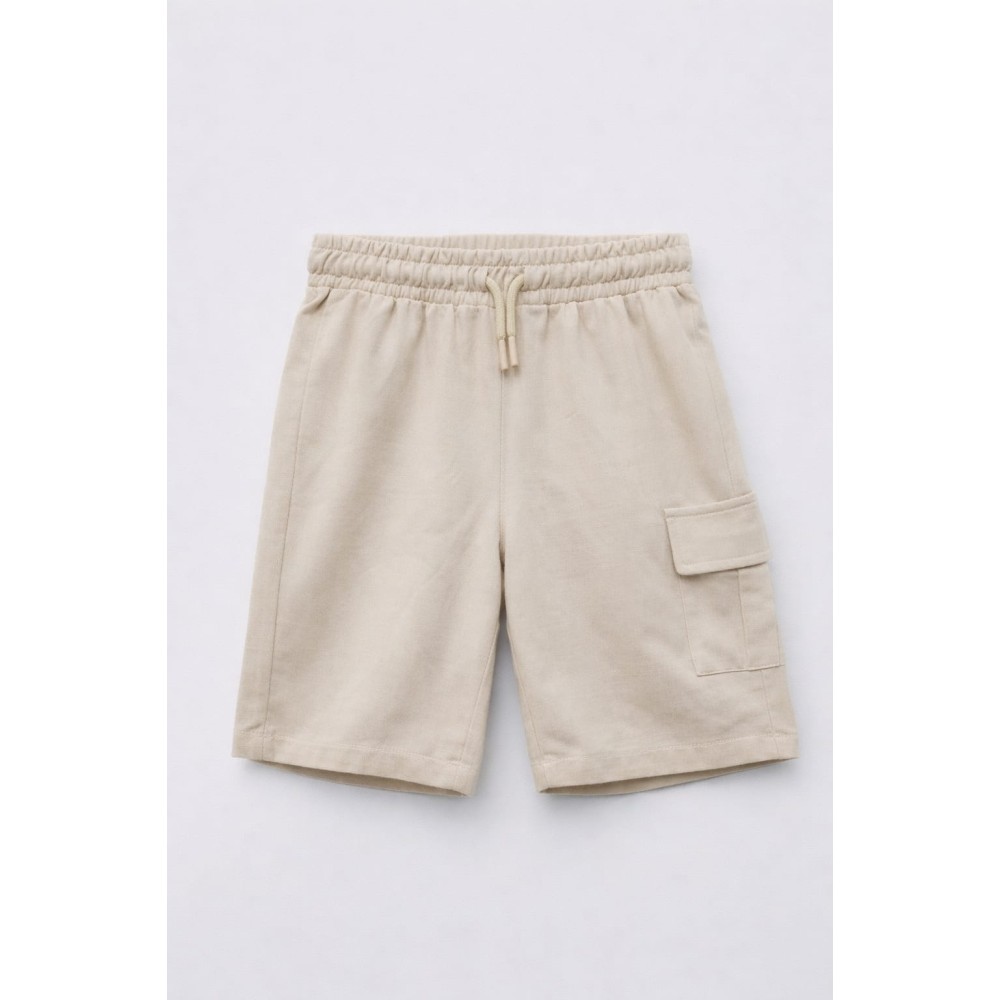 Παιδική Βερμούδα Για Αγόρι 10 -14 Χρονών Κρεμ