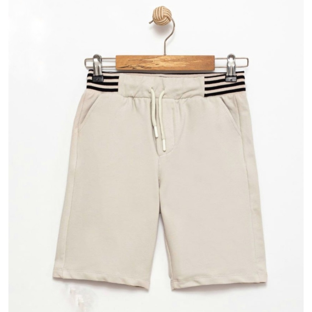 Παιδική Βερμούδα Για Αγόρι 6-10 Χρονών Κρεμ