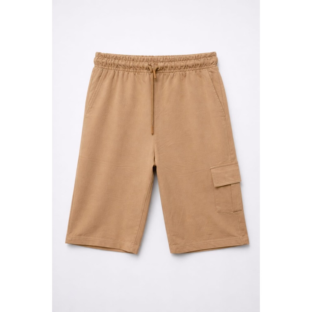Παιδική Βερμούδα Για Αγόρι 10-14 Χρονών Καφέ