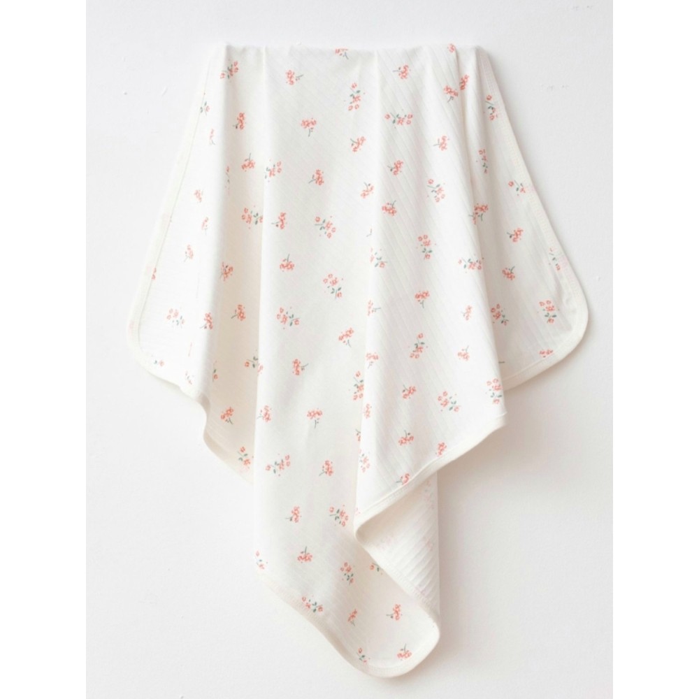 Βρεφική Κουβέρτα Αγκαλιάς Για Κορίτσι Εκρού