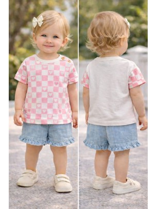 Βρεφική Μπλούζα Για Κορίτσι 6-24 Μηνών Ροζ