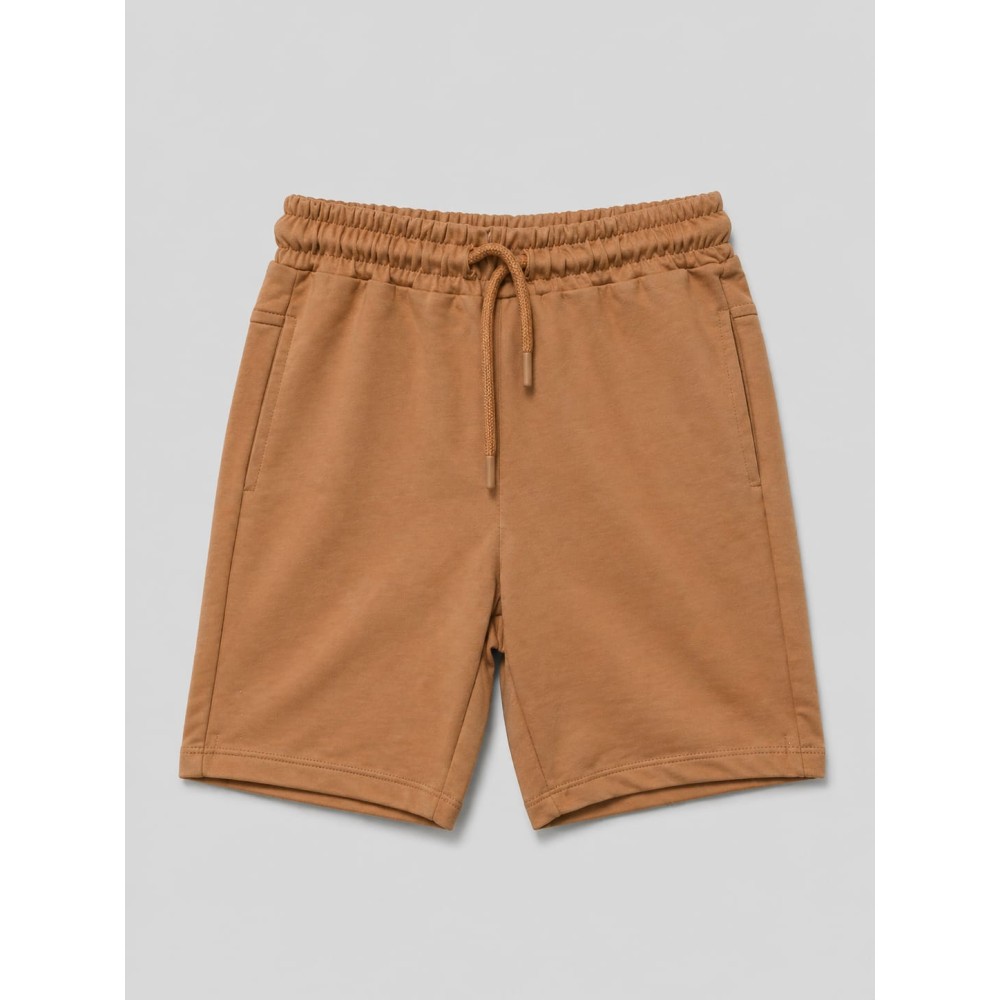 Παιδικό Σορτς Για Αγόρι 3-8 Χρονών Χρώμα Κανέλας