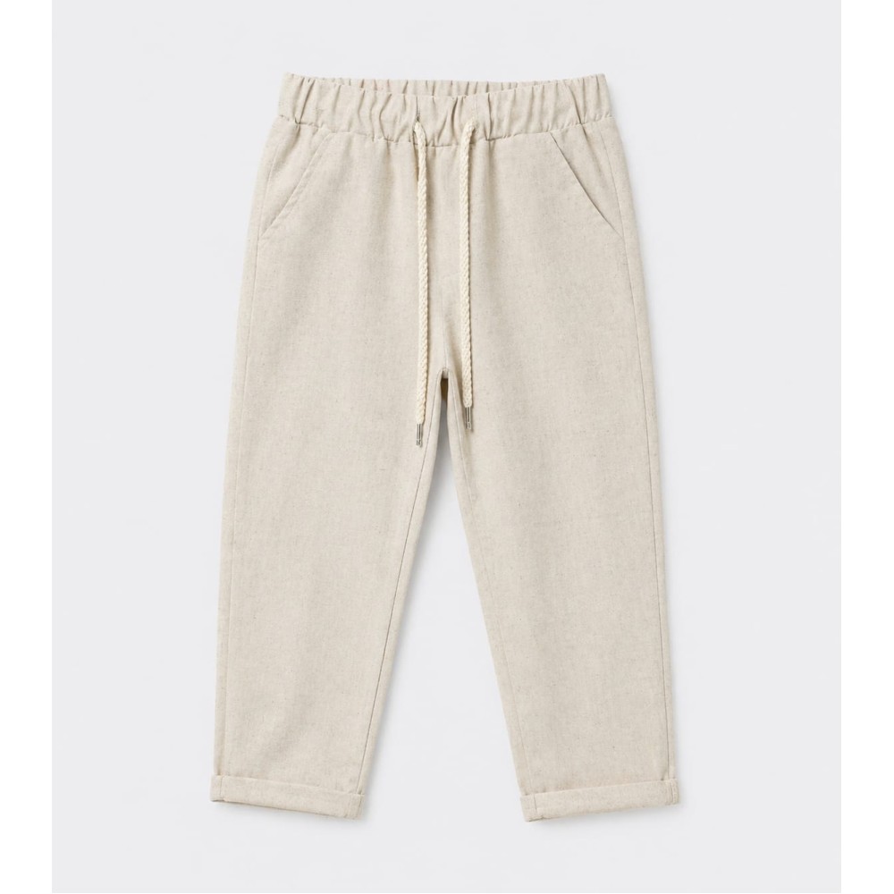 Παιδικό Παντελόνι Για Αγόρι 3-6 Χρονών Μπεζ