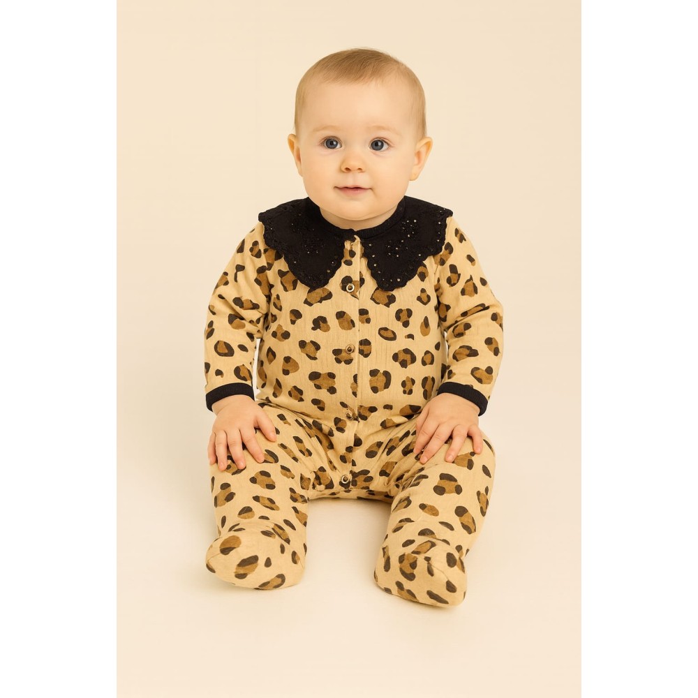 Βρεφικο Φορμακι Για  Κοριτσι Μπεζ Καφε 3-12 Μηνων