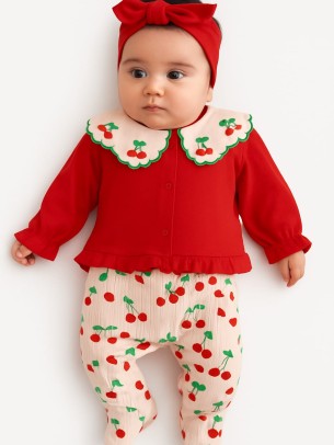 Βρεφικο Φορμακι Για  Κοριτσι Κοκκινο 0-9 Μηνων