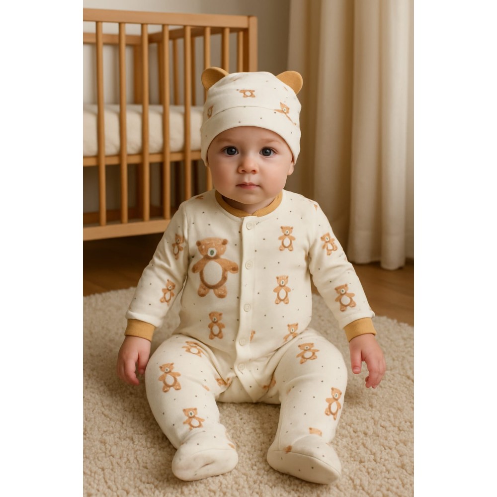 Βρεφικο Φορμακι Για Αγορι Λευκο 0-9 Μηνων