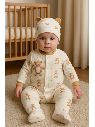 Βρεφικο Φορμακι Για Αγορι Λευκο 0-9 Μηνων