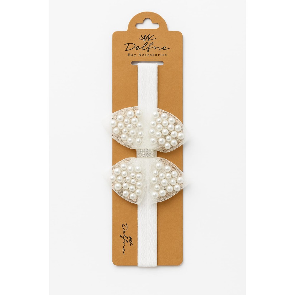 Βρεφικη Κορδελα σε Λευκο Χρωμα 