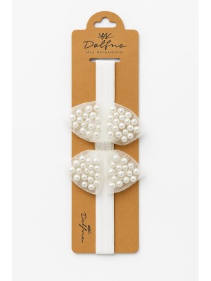 Βρεφικη Κορδελα σε Λευκο Χρωμα 