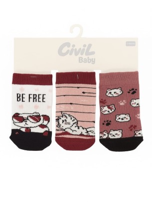 Βρεφικες Καλτσες 3 Τμχ 12 Μηνων 