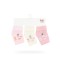 Βρεφικες Καλτσες 3 Τμχ Ροζ 0-3 Μηνων
