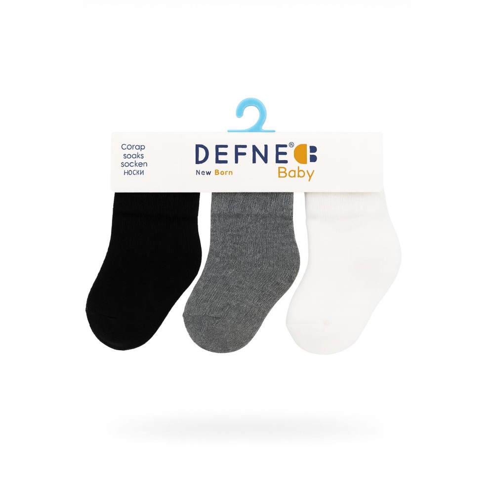 Bρεφικο Σετ Καλτσες 3 Τμχ  0-3 Μηνων