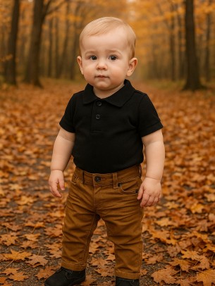 Βρεφικο Παντελονι Για Αγορι 6-24 Μηνων Καφε