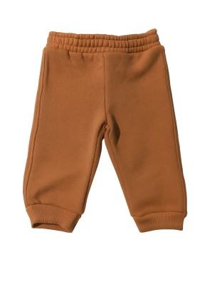Βρεφικο Παντελονι Φορμα με Φλις Για Αγορι 6-30 Μηνων Κεραμιδι