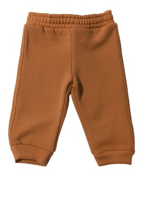 Βρεφικο Παντελονι Φορμα με Φλις Για Αγορι 6-30 Μηνων Κεραμιδι