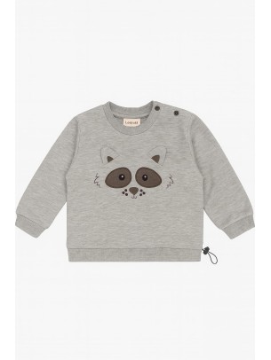 Βρεφική Μπλούζα για Αγόρι 6-24 Μηνών Γκρί