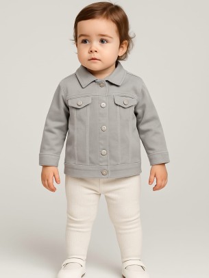 Βρεφική Ζακέτα για Αγόρι 6-24 Μηνών Γκρί