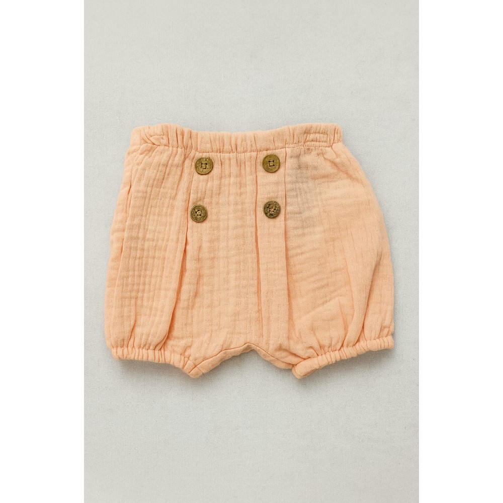 Βρεφικό Σόρτς για Κορίτσι 6-24 Μηνών Σομόν