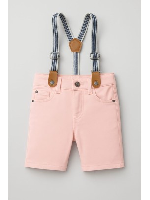 Βρεφικό Σόρτς για Κορίτσι 6-18 Μηνών Σομόν