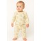 Βρεφικό Σέτ Πιτσάμα Για Αγόρι 0-9 Μηνών Εκρού