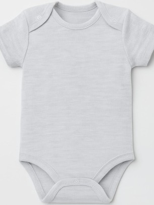 Βρεφικό Κορμάκι  3-18 Μηνών Γκρί