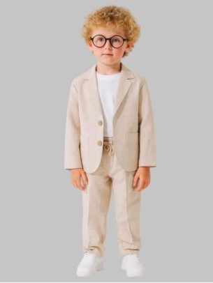 Βρεφικό Σετ Για Αγόρι 6-24 Μηνών Μπεζ