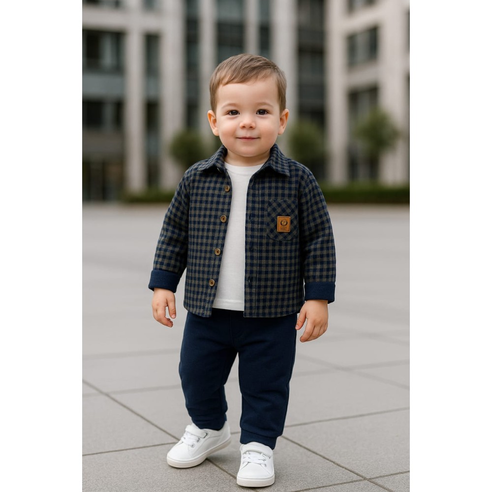 Βρεφικό Σετ Για Αγόρι 6-24 Μηνών Πράσινο