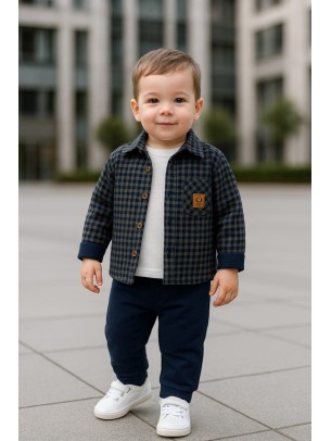 Βρεφικό Σετ Για Αγόρι 6-24 Μηνών Πράσινο